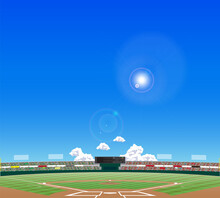 Baseball Stadium [Blue Sky]