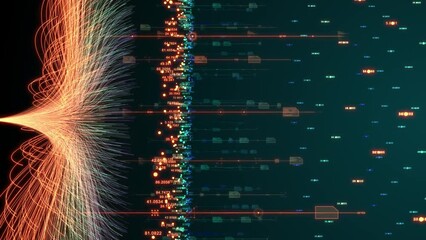 Neural network artificial intelligence AI machine deep learning simulated nodes 