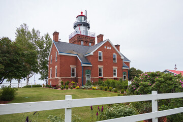Wall Mural - Big Bay Point Lighthouse, Michigan, Upper Peninsula, USA