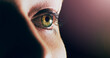 © Marco v.d Merwe/peopleimages.com - Endless possibilities lie ahead. Closeup shot of man opening his eyes against a dark background.