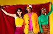 © BONNINSTUDIO/Stocksy - Company of models in retro clothes