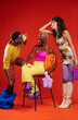 © BONNINSTUDIO/Stocksy - Diverse fashionable people in retro clothes