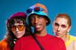 © BONNINSTUDIO/Stocksy - Content diverse fashionable models in studio