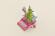 © Yaroslav Danylchenko/Stocksy - Bouquet of spring flowers inside typewriter