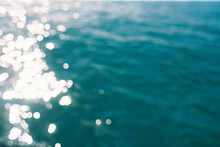 Blue Ocean With Sunshine 