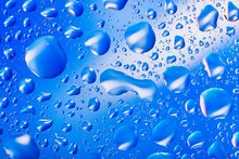 BLUE WATER DROPS