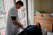 © Nicklaus Walter/Stocksy - Blind Massage Therapist At Work