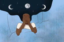 Insomnia Concept Illustration