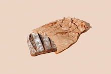 Rye Bread Loaf In A Bag