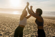 © Marco Govel/Stocksy - Two friends training
