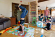 © Katerina Kouzmitcheva/Stocksy - Crazy family time