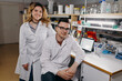 © Stereo Shot/Stocksy - Young lab workers in biochemical laboratory