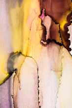 Abstract Art. A Detail From An Alcohol Ink Painting.