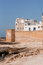 Views From The Coast Of The Atlantic Ocean In Essaouira, Morocco