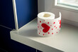 © Mauro Grigollo/Stocksy - Toilet Paper with a love message