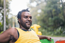Portrait Of A Senior Afro-Caribbean Man