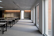 © Koen Van Damme/Stocksy - empty classroom