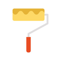 Canvas Print - Paint roller vector icon symbol design