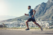 © Allistair/peopleimages.com - Running is one of the best ways to stay fit. Shot of a young handsome man running outdoors.
