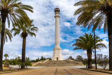 Sticker - the Monument to the Discoverers of America in La Rabida