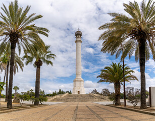 Sticker - the Monument to the Discoverers of America in La Rabida