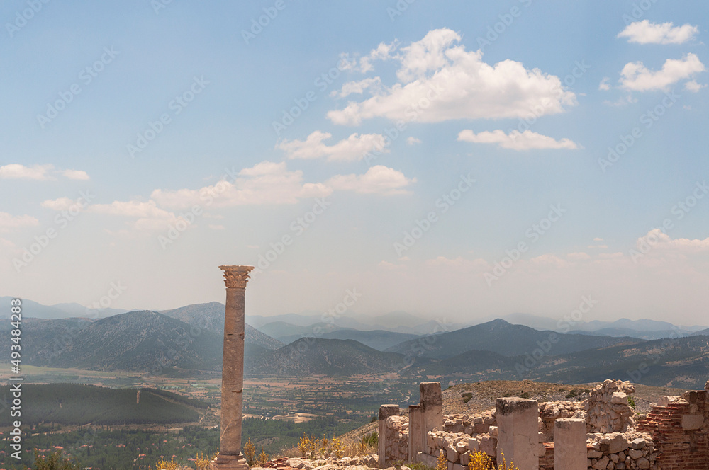 Sagalassos Historical City, agora, sculptures, ruin In Roman Imperial ...