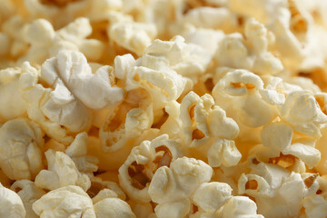 Poster - close up of freshly cooked pop corn 