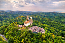 Aerial View Of Wartburg Castle. UNESCO World Heritage In Thuringia, Germany