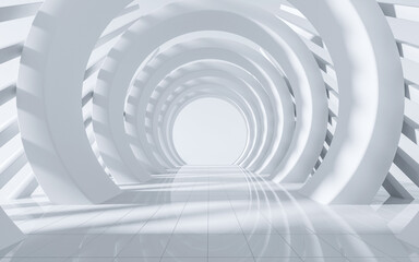 Wall Mural - 3D three-dimensional space concept creative map