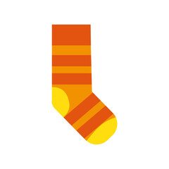 Sticker - striped sock icon