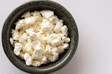 Wall Mural - Feta Cheese in a Bowl