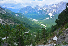The Accursed Mountains In Albania - Valbone Valley