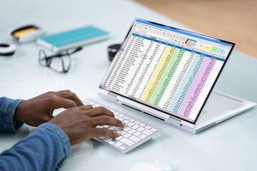 Sticker - Electronic Spreadsheet Analyst Or Auditor Using Software