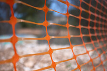 Fencing Or Protective Mesh For Marking Or Delimitation In A Cons