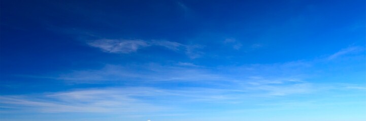 blue sky with clouds.