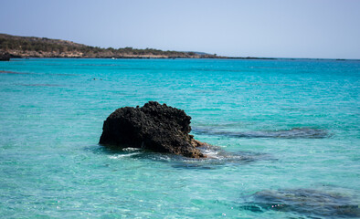 Wall Mural - a splendid transparent and crystalline sea