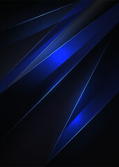 blue abstract ,background polygon elegant background and banner business m product present