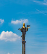 Statue of Sveta Sofia in Sofia, Bulgaria
