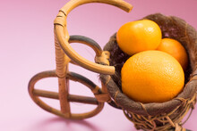 Oranges In A Basket