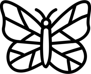 handdrawn butterfly icon