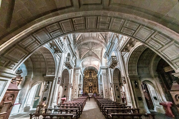 Poster - interior of church