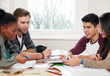 © Marius V/peopleimages.com - Studying with friends. Cropped shot of a group of university students in a study group.