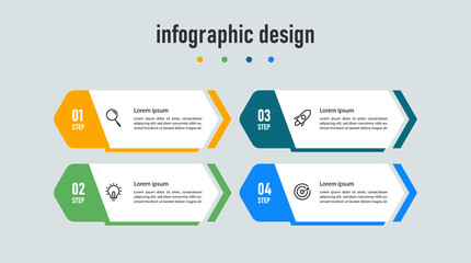 creative template timeline infographic design element premium vector