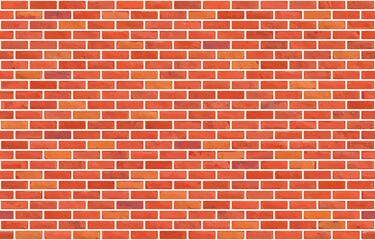 Wall Mural - beautiful brown block brick wall seamless pattern texture background