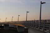 Fototapeta  - bridge at sunset