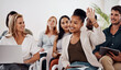 © Mikolette Moller/peopleimages.com - Shes fully engaged in the discussion. Shot of a young businesswoman raising her hand during a conference.