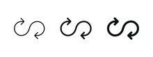 Arrow Infinity Icon . Arrows, Loop, Infinite, Endless, Eternity Symbols Unlimited Icons	
