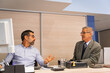 © qunica.com - Talking about the project for the meeting with their partners