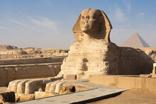 Awesome Big Sphinx Pyramid In Mysterious Egypt.