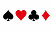 © Victoria - Card suit set of vector illustration